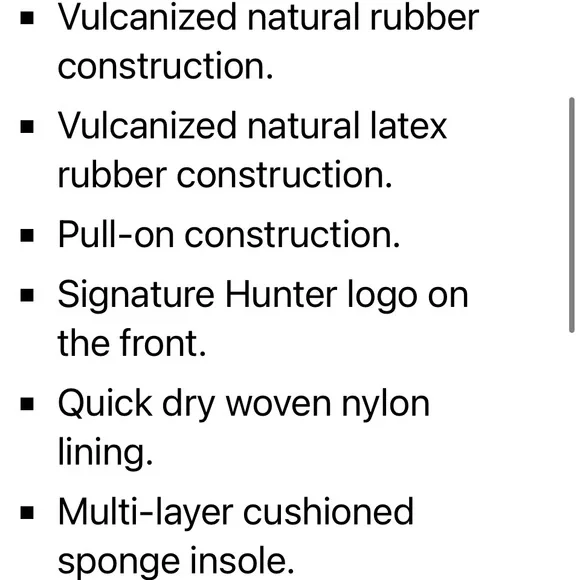 Original hunter short gloss boots - Picture 12 of 15